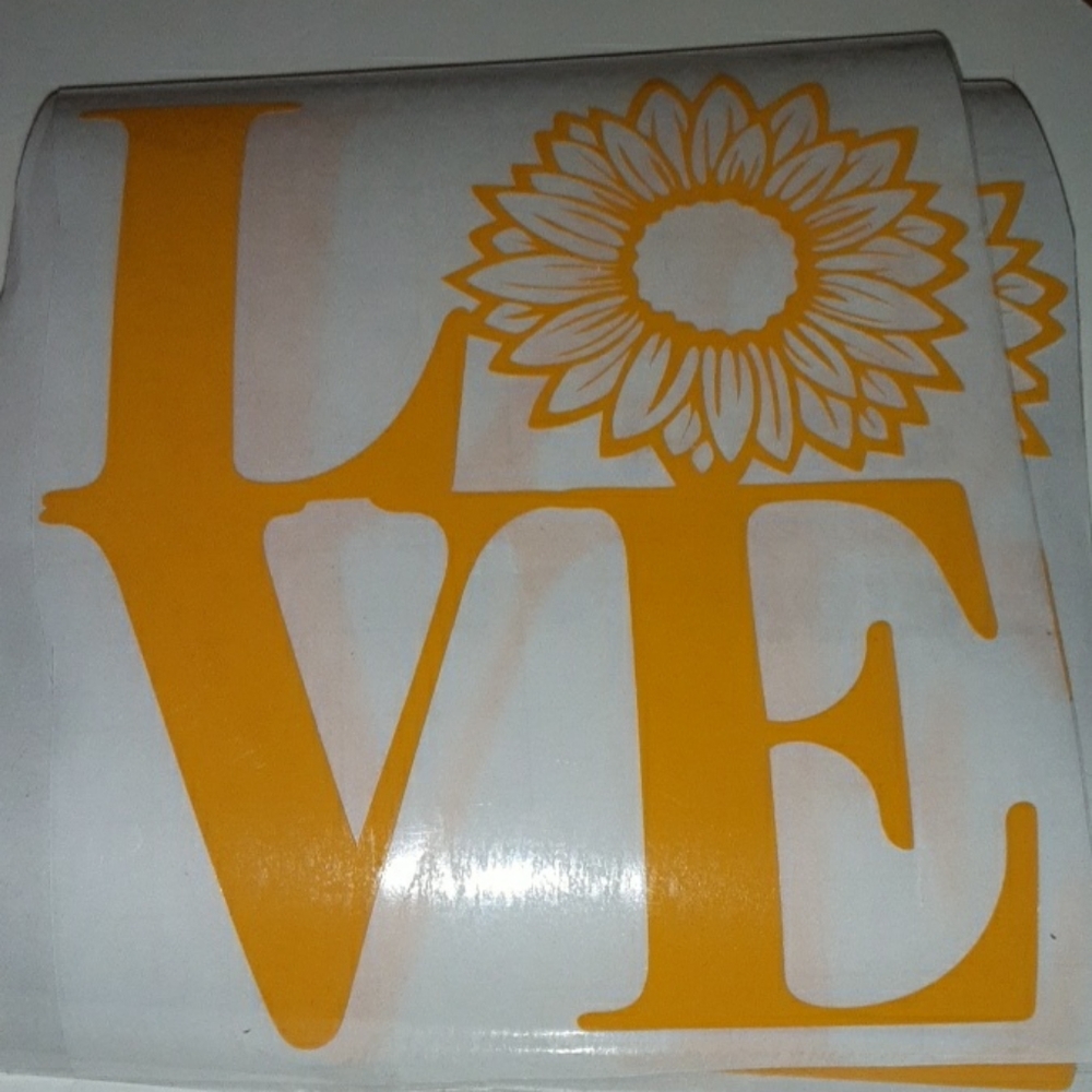 Car decals.